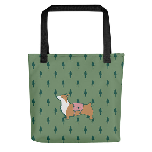 Tote bag Green forest